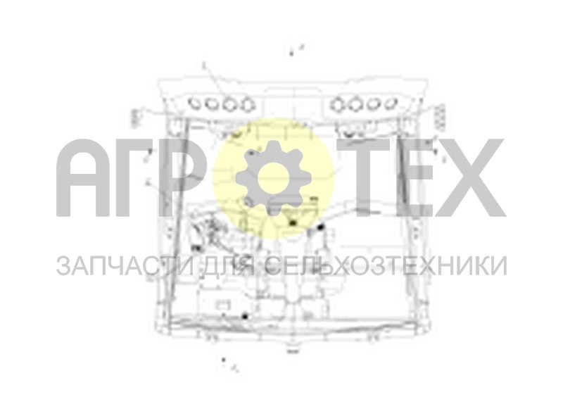 Чертеж Коммуникации электрические рабочего места (МРУ-2.56.000-02)